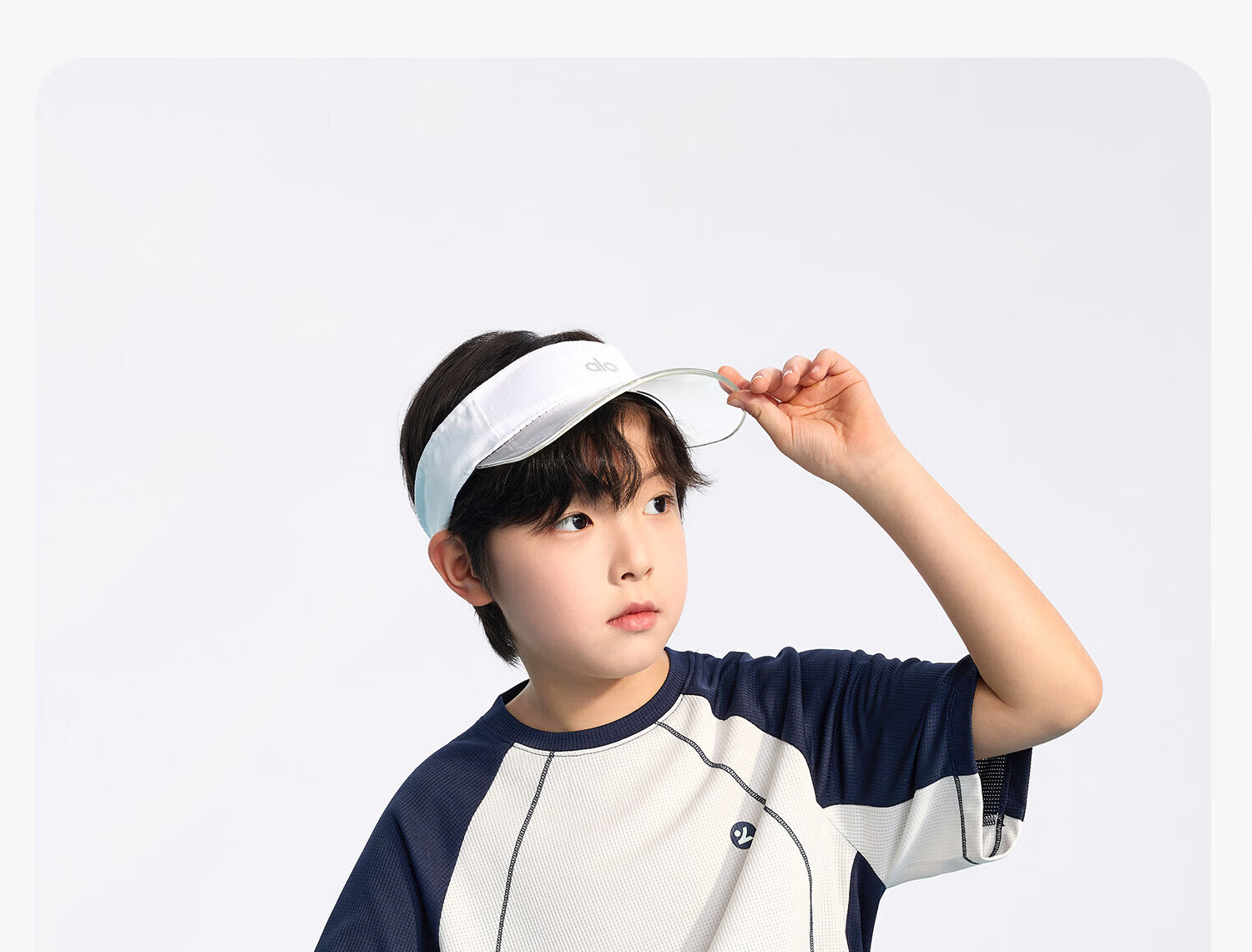 Zuo Xi Boys Short Sleeve Set 2026 Summer Kids Sports Jersey Original Yarn Quick-Dry Mesh Breathable White 130 27